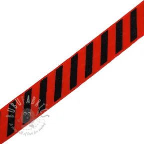 Poševna elastika STRIPE 20 mm red