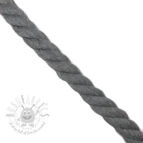 Bombažna vrvica 2,5 cm light grey