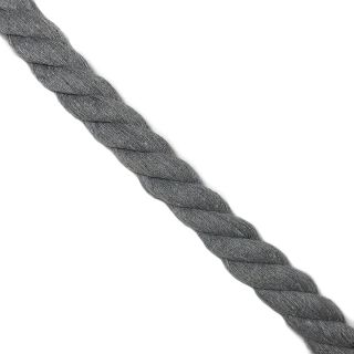 Bombažna vrvica 2,5 cm light grey