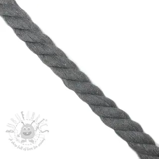Bombažna vrvica 2,5 cm light grey