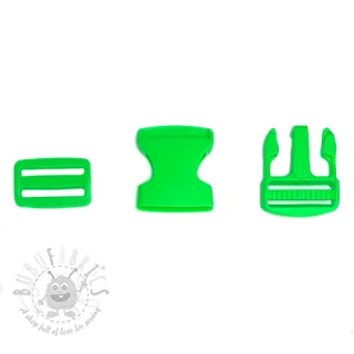 Plastična zaponka 38 mm lime