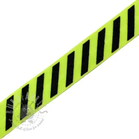 Poševna elastika STRIPE 20 mm lime
