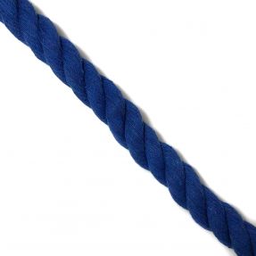 Bombažna vrvica 2,5 cm cobalt