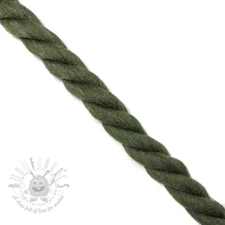 Bombažna vrvica 2,5 cm army