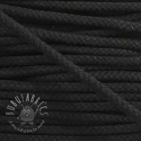 Pamučna vrpca 8 mm black