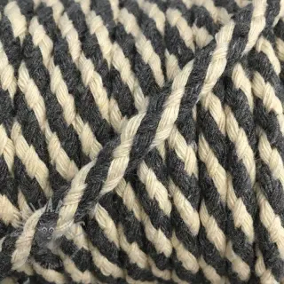 Pamučna vrpca 5 mm grey ecru