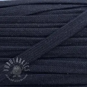 Bombažna vrvica ploska 15 mm dark blue