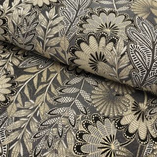 Dekorativna tkanina jacquard Boho leaves