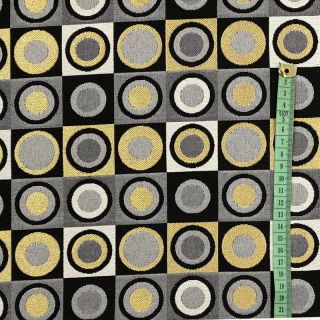 Dekorativna tkanina jacquard Round circle luxury
