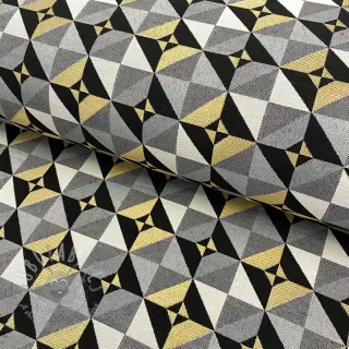 Dekorativno blago jacquard Diamond cube luxury