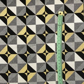 Dekorativna tkanina jacquard Diamond cube luxury