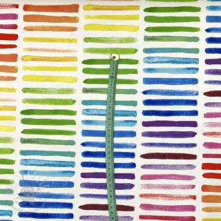 Dekorativno blago premium Colorful rainbow stripe