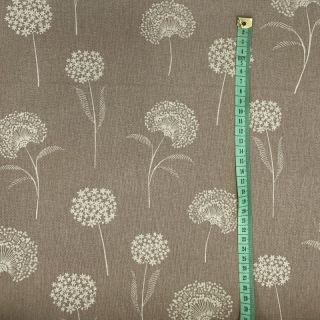 Dekorativno blago Linenlook Elegant dandelion taupe