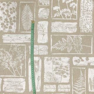 Dekorativna tkanina Linenlook Herbarium patch