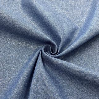 Bombažna tkanina JEANS FOIL light blue