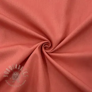 Bombažna tkanina poplin dark coral