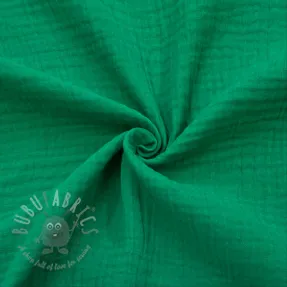 Dvojna gaza/muslin hunter green