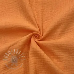 Dvojna gaza/muslin orange ORGANIC