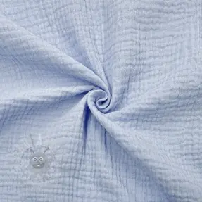 Dvojna gaza/muslin blue heaven