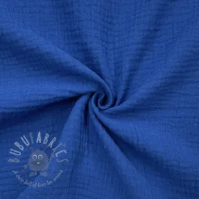 Dvojna gaza/muslin cobalt