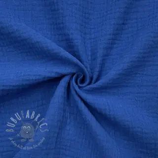 Dvojna gaza/muslin cobalt