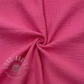 Dvojna gaza/muslin fuchsia