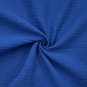 Dvojna gaza/muslin cobalt ORGANIC