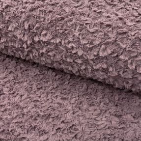 Umetno krzno Curly mauve