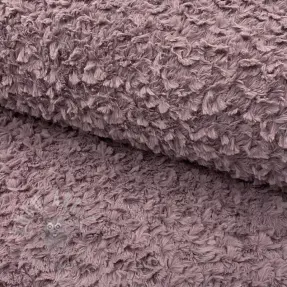 Umetno krzno Curly mauve