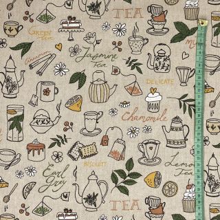 Dekorativno blago Linenlook Herbal tea party