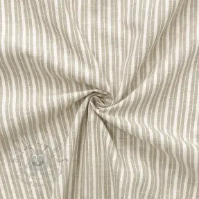 Lan z bombažem Lira big stripe beige