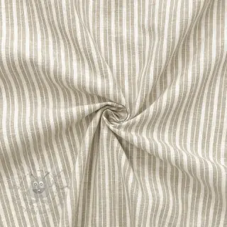 Lan z bombažem Lira big stripe beige
