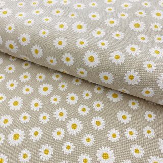 Dekorativna tkanina Linenlook Daisy sweet garden