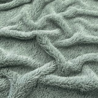 Umjetno krzno LUREX SILVER old green