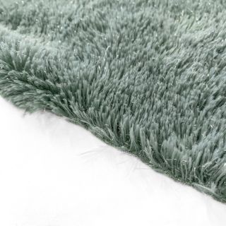 Umjetno krzno LUREX SILVER old green