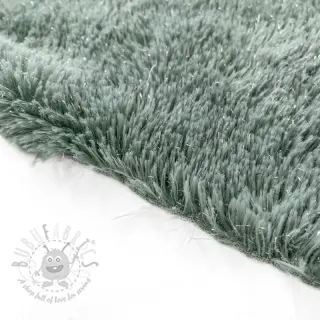 Umjetno krzno LUREX SILVER old green