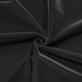 Umelá koža odevná STRETCH black