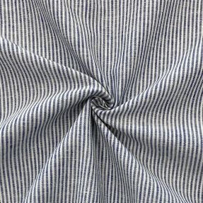 Ľan s bavlnou Lira medium stripe jeans