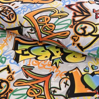 Dekorativna tkanina premium Graffiti street art
