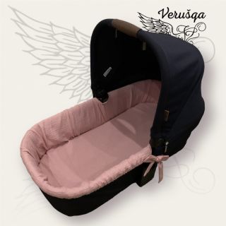 Dvojna gaza/muslin soft rose
