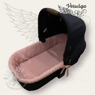 Dvojna gaza/muslin soft rose