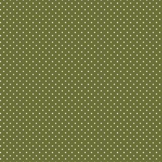 Bombažna tkanina Petit dots green