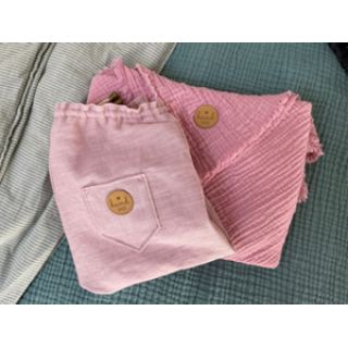 Dvojna gaza/muslin lilac