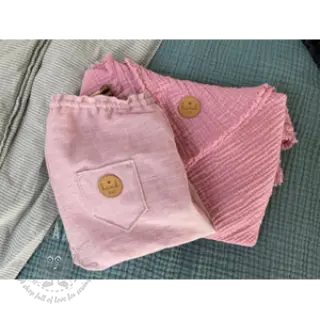 Dvojna gaza/muslin lilac