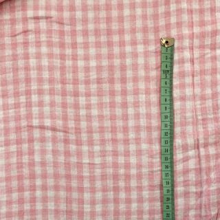 Dvojna gaza/muslin Double sided CHECKS MINI old rose