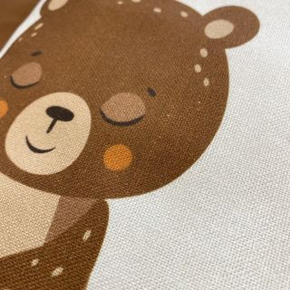 Dekorativno blago Kids room deco PANEL linenlook digital print