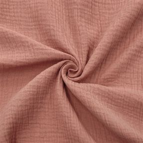 Dvojitá gázovina/mušelín blush ORGANIC
