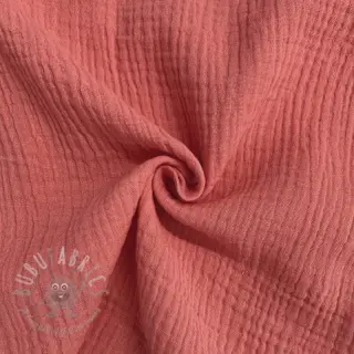 Dvojna gaza/muslin coral
