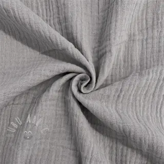 Dvojna gaza/muslin grey