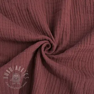 Dvojna gaza/muslin rouge ORGANIC
